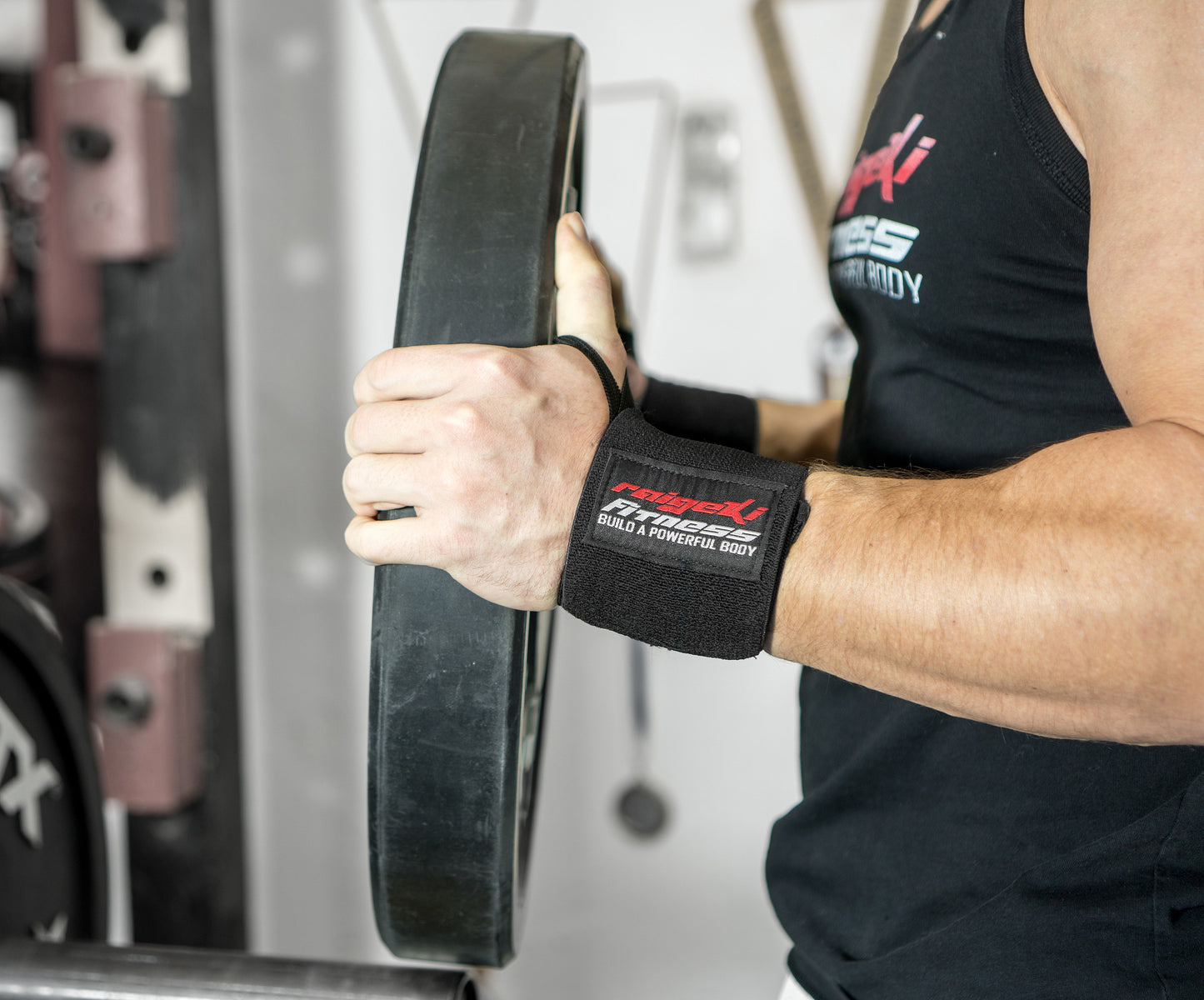 Handgelenk Bandagen + Fast Grip Zughilfen